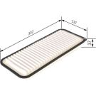 BOSCH F 026 400 154 Luftfilter
