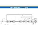 Bremsschlauch 24.5113-0552.3 Bremsschlauch 24.5113-0552.3