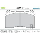 Bremsbelagsatz, Scheibenbremse 610312
