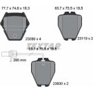 Bremsbelagsatz, Scheibenbremse 2328001 Bremsbelagsatz, Scheibenbremse 2328001