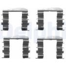 Delphi Zubehörsatz, Scheibenbremsbelag LX0461