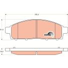 TRW Bremsbelagsatz, Scheibenbremse COTEC GDB3435