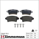 Zimmermann Bremsbelagsatz, Scheibenbremse 23669.170.1
