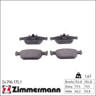 Zimmermann Bremsbelagsatz, Scheibenbremse 24796.175.1