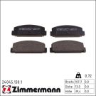 Zimmermann Bremsbelagsatz, Scheibenbremse 24045.130.1