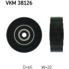 SKF Umlenk-/Führungsrolle, Keilrippenriemen VKM 38126