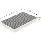 BOSCH 1 987 435 569 Innenraumfilter FILTER+pro