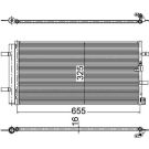 Mahle Kondensator, Klimaanlage BEHR AC 2 000S