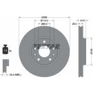 Textar Bremsscheibe PRO 92195603