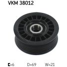 SKF Umlenk-/Führungsrolle, Keilrippenriemen VKM 38012