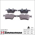 Zimmermann Bremsbelagsatz, Scheibenbremse 24151.202.1