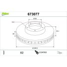 Bremsscheibe 673077