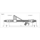 Metzger Bremsschlauch 4112527