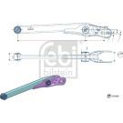 FEBI BILSTEIN 182068 Querlenker, Lenker, Radaufhängung