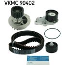 SKF Wasserpumpe + Zahnriemensatz VKMC 90402