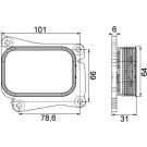 Mahle Ölkühler, Motoröl BEHR CLC 111 000S
