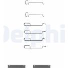 Delphi Zubehörsatz, Scheibenbremsbelag LX0080