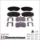 Zimmermann Bremsbelagsatz, Scheibenbremse 22378.170.2