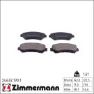 Zimmermann Bremsbelagsatz, Scheibenbremse 24632.170.1