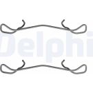 Delphi Zubehörsatz, Scheibenbremsbelag LX0169