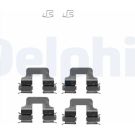 Delphi Zubehörsatz, Scheibenbremsbelag LX0342