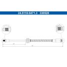 ATE Bremsschlauch 24.5118-0471.3