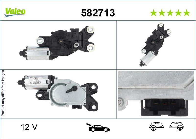 Valeo Wischermotor 582713