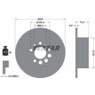 Textar Bremsscheibe 92031400 Textar Bremsscheibe 92031400