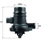 Mahle Thermostat, Kühlmittel BEHR TM 36 103