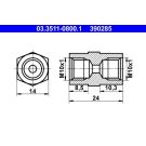 ATE Adapter, Bremsleitung 03.3511-0800.1