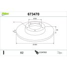 Bremsscheibe 673470