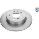 Meyle Bremsscheibe MEYLE-PD: Advanced performance and design 36-15 523 0055/PD