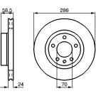 Bremsscheibe 0 986 478 594 Bremsscheibe 0 986 478 594