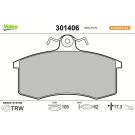 Valeo Bremsbelagsatz, Scheibenbremse ESSENTIAL 301406