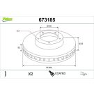 Bremsscheibe 673185