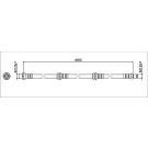 Metzger Bremsschlauch 4112064