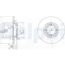 Bremsscheibe BG2533 Bremsscheibe BG2533