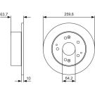 Bremsscheibe 0 986 479 V39