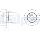 Bremsscheibe BG2694 Bremsscheibe BG2694