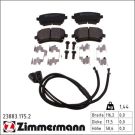 Zimmermann Bremsbelagsatz, Scheibenbremse 23883.175.2