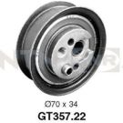 NTN-SNR Spannrolle, Zahnriemen GT357.22