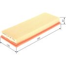 BOSCH F 026 400 155 Luftfilter