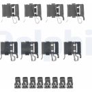 Delphi Zubehörsatz, Scheibenbremsbelag LX0491