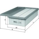 Knecht Luftfilter LX 3345