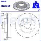 Bremsscheibe BG3364 Bremsscheibe BG3364