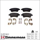 Zimmermann Bremsbelagsatz, Scheibenbremse 24391.160.2