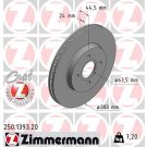 Zimmermann Bremsscheibe Coat Z 250.1393.20