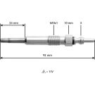 Valeo Glühkerze 345104