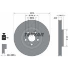 Textar Bremsscheibe 92112300