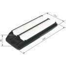 BOSCH 1 987 429 192 Luftfilter